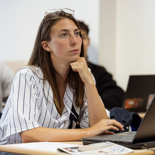 Etudiante de licence en cours